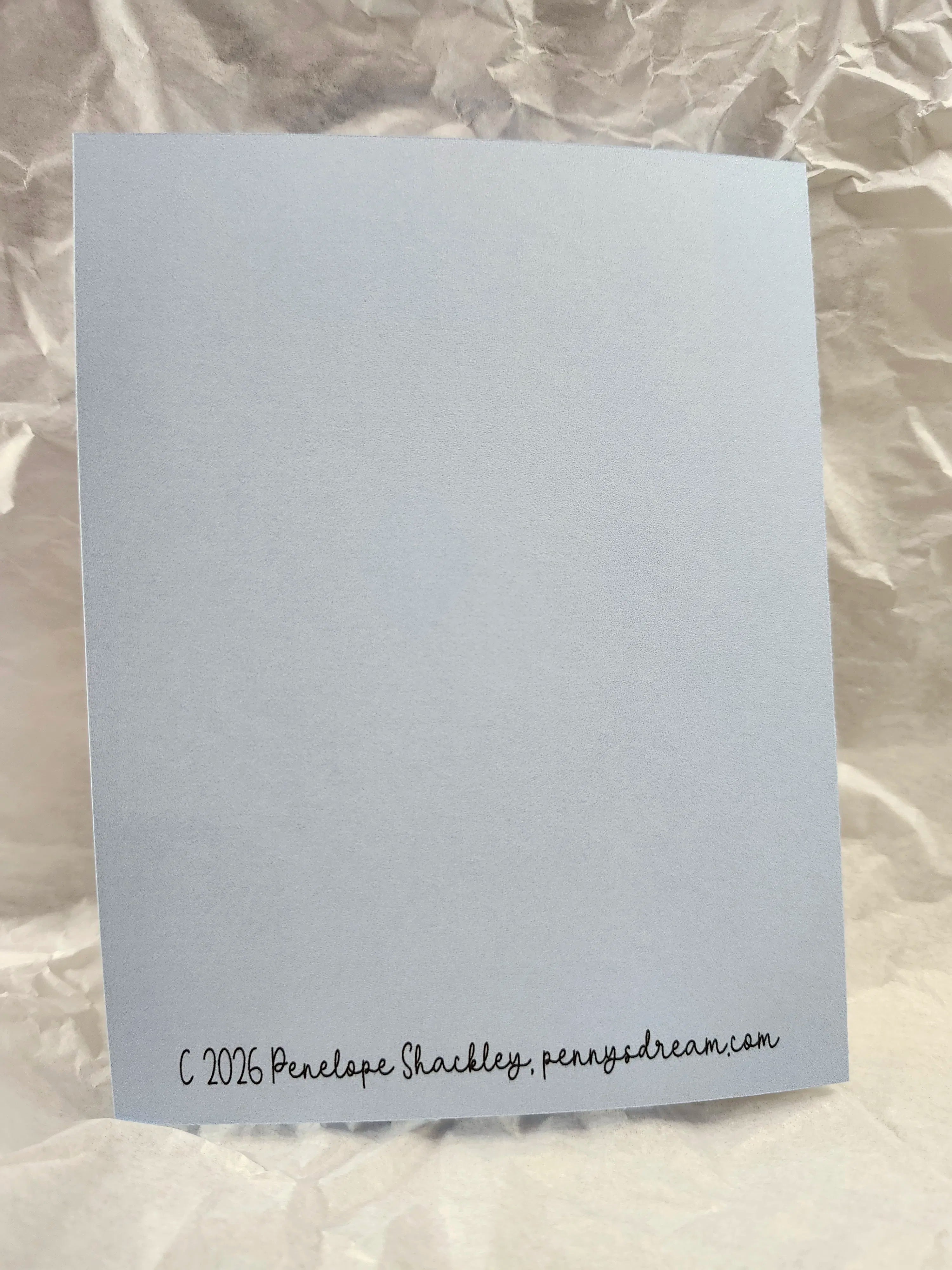 Little Bird Notecard – A2 Size – Silhouette Studio SVG