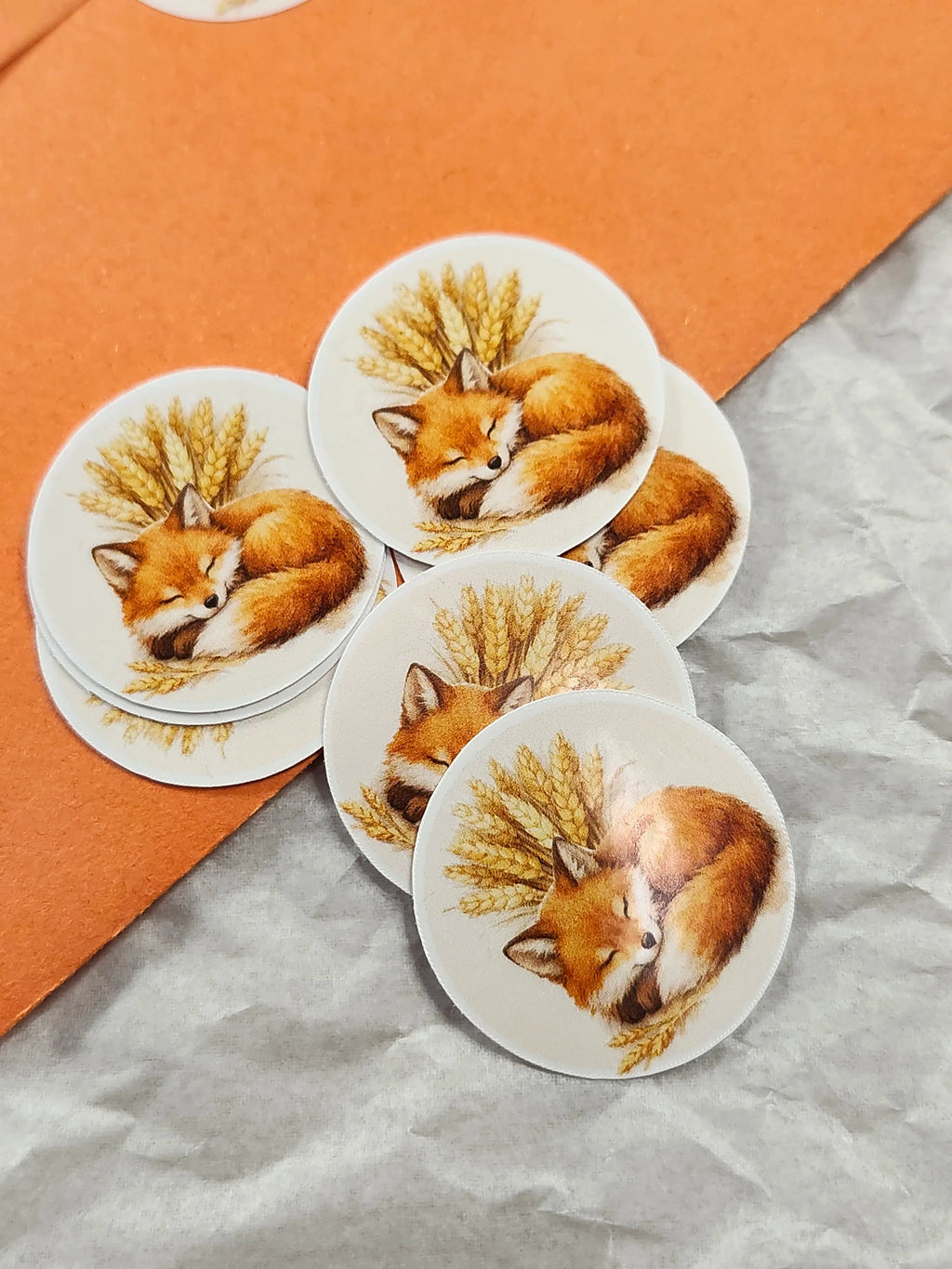 Sleeping Fox Writing Set – Silhouette Studio SVG