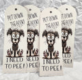 Need to Pee Bookmark – Silhouette Studio SVG – Digital Download