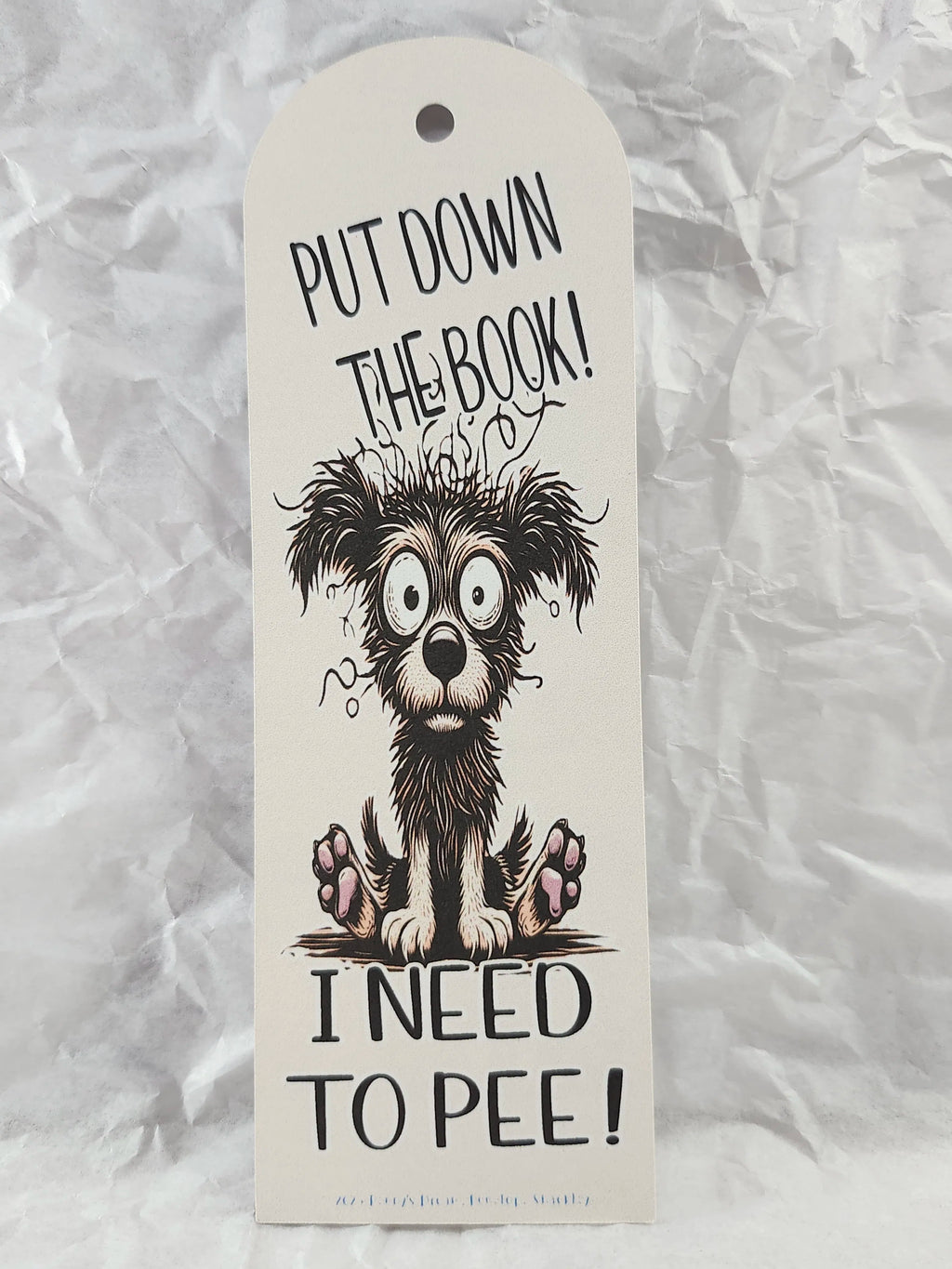 Need to Pee Bookmark – Silhouette Studio SVG – Digital Download
