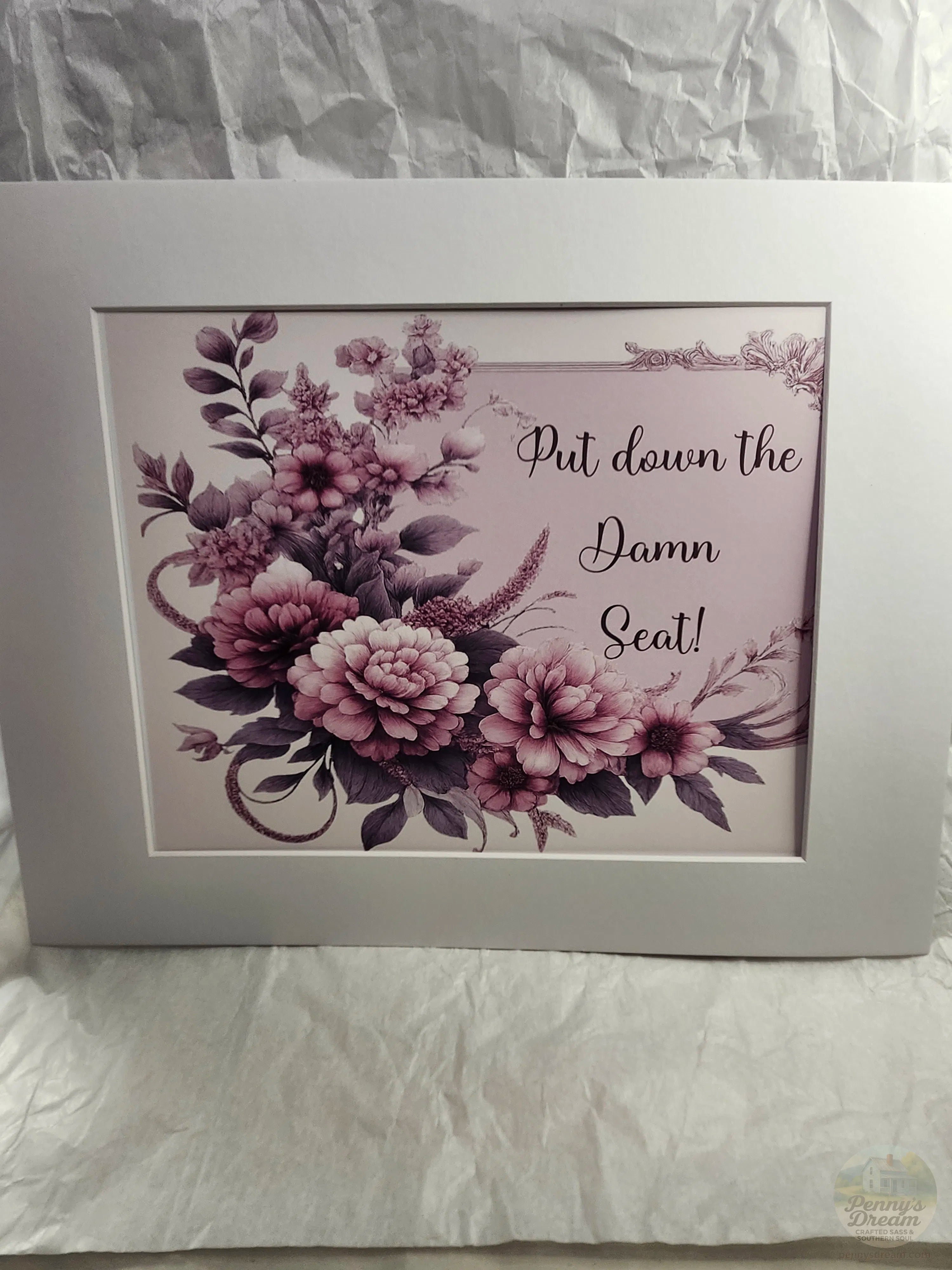 Letter Size Printable Bathroom Sign SVG &amp; PNG Digital Download