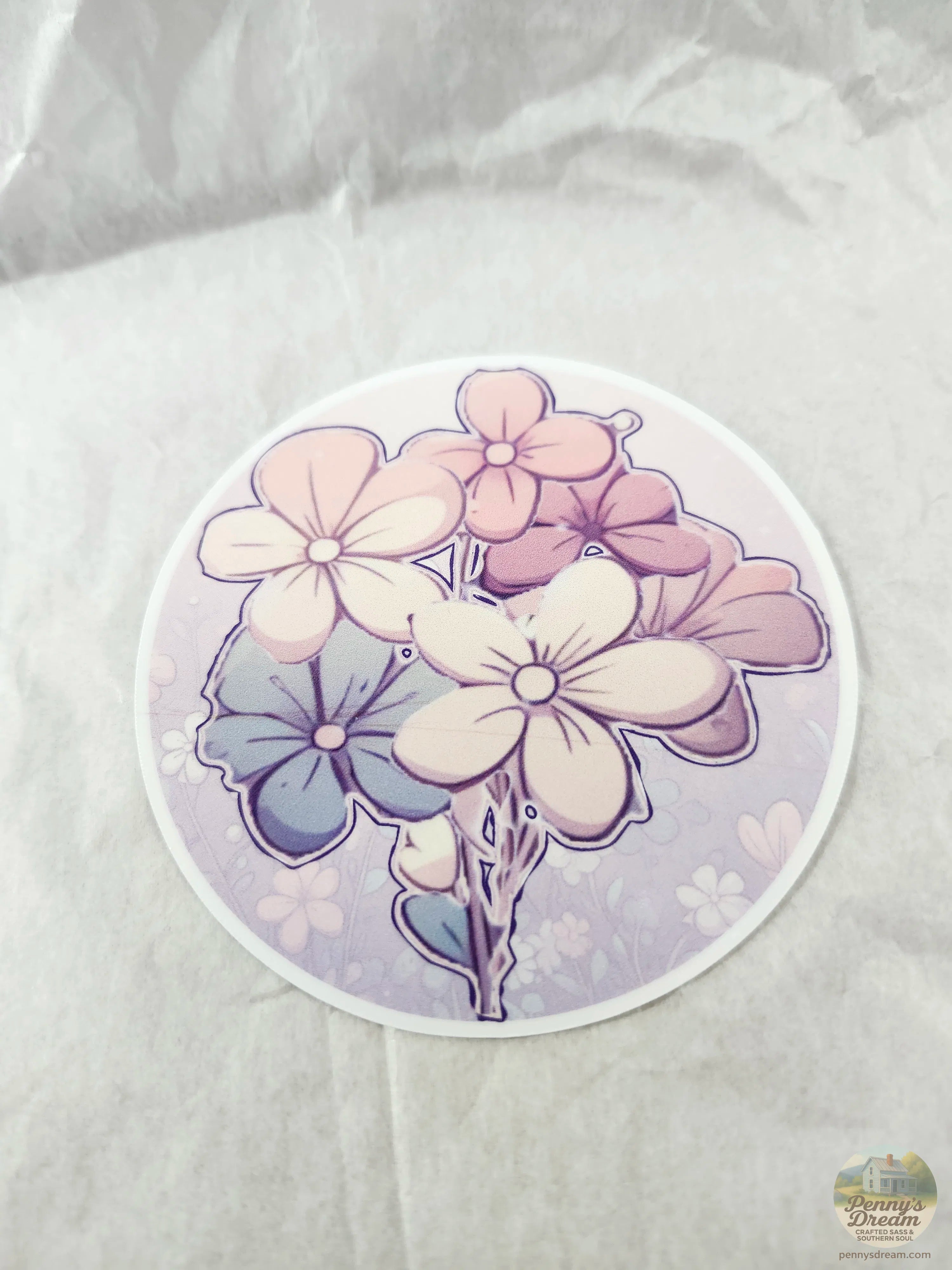 Bunch of Flowers Sticker Sheet, Digital Download, PNG SVG