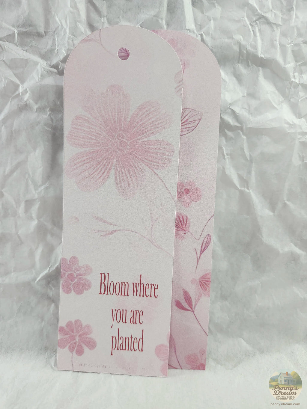 Bloom Where You Are Planted Bookmarks, Digital Download, PNG SVG
