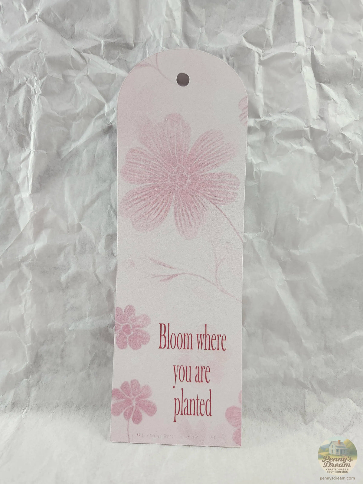 Bloom Where You Are Planted Bookmarks, Digital Download, PNG SVG