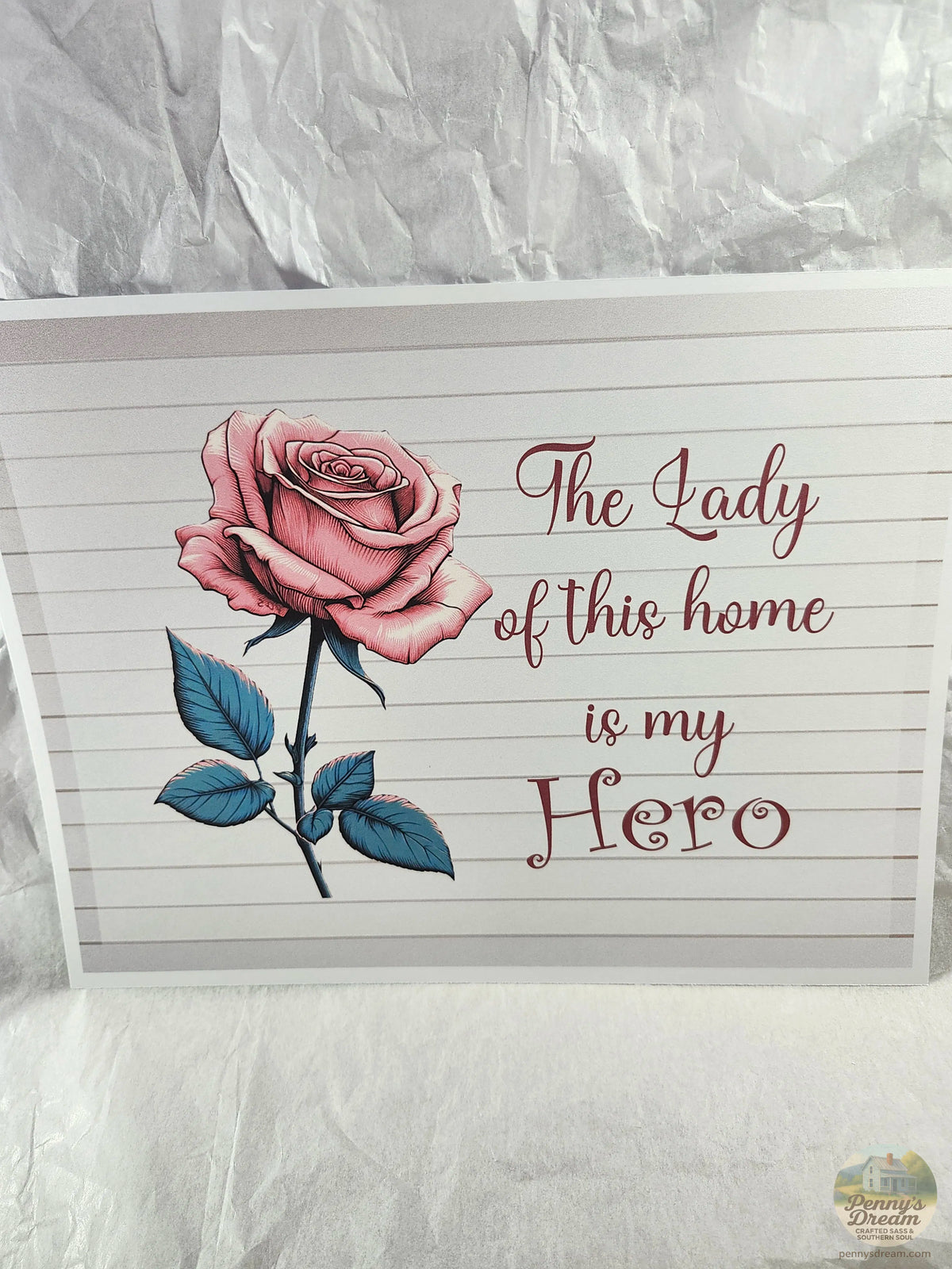 The Lady Of This Home, Mother's Day Print, Digital Download