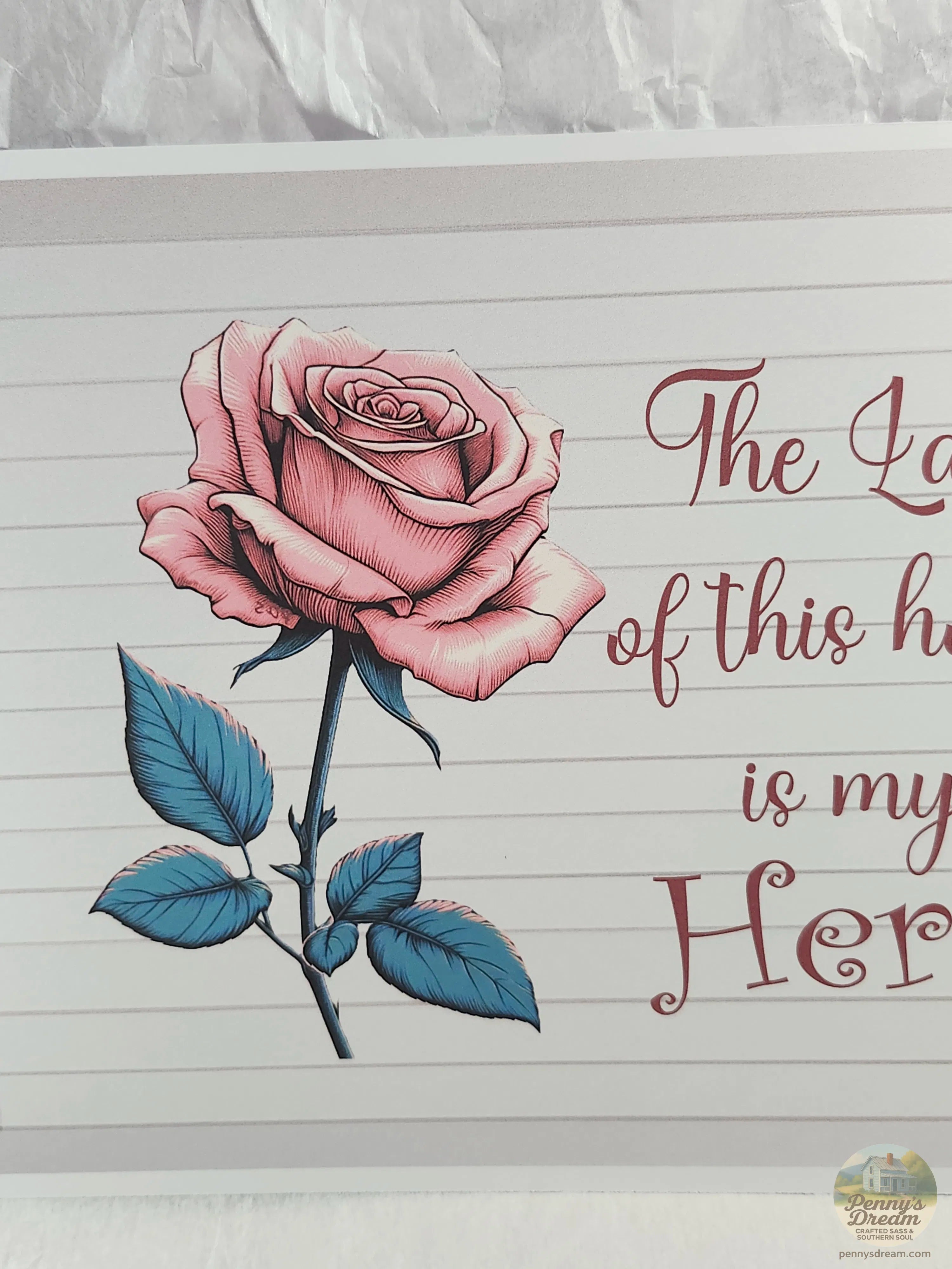 The Lady Of This Home, Mother's Day Print, Digital Download