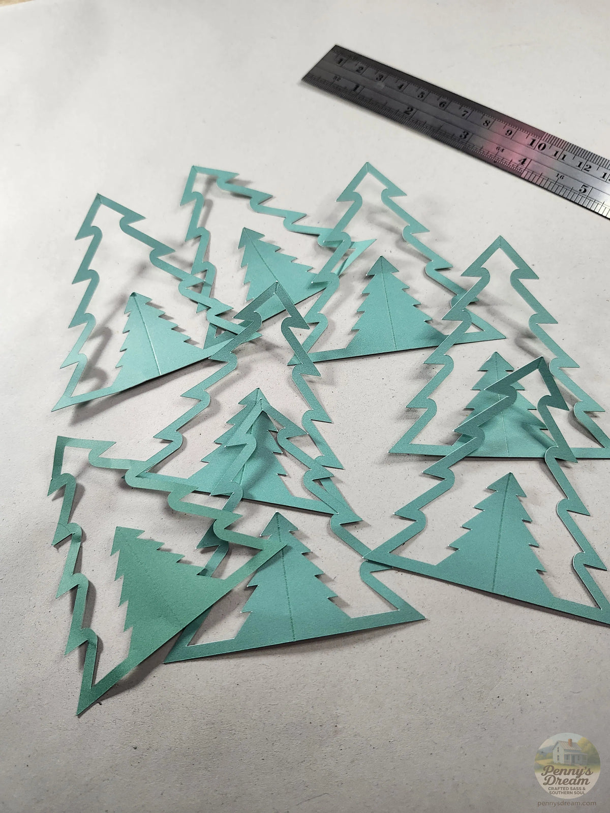 3‑D Christmas Tree in a Tree – Silhouette Studio SVG – Digital Download