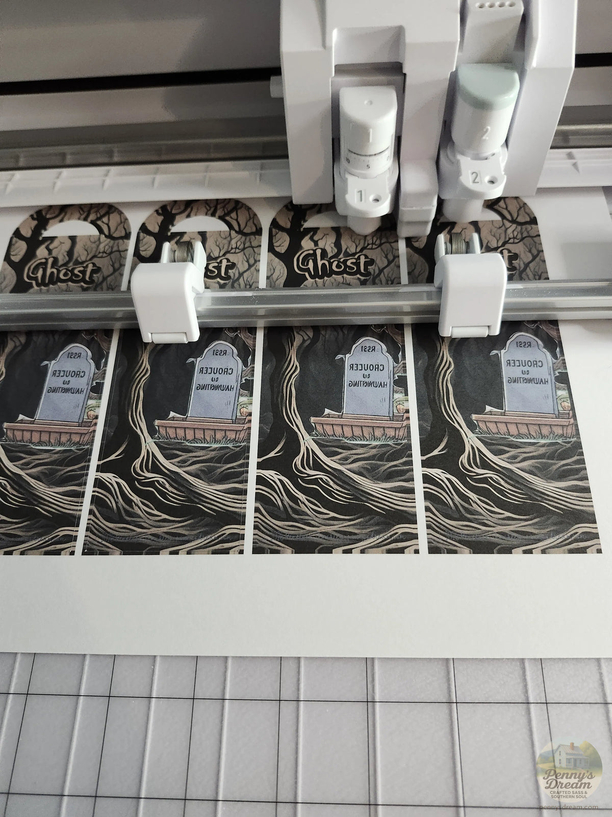 Haunted Ghost Stories Bookmark – Silhouette Studio SVG – Digital Download