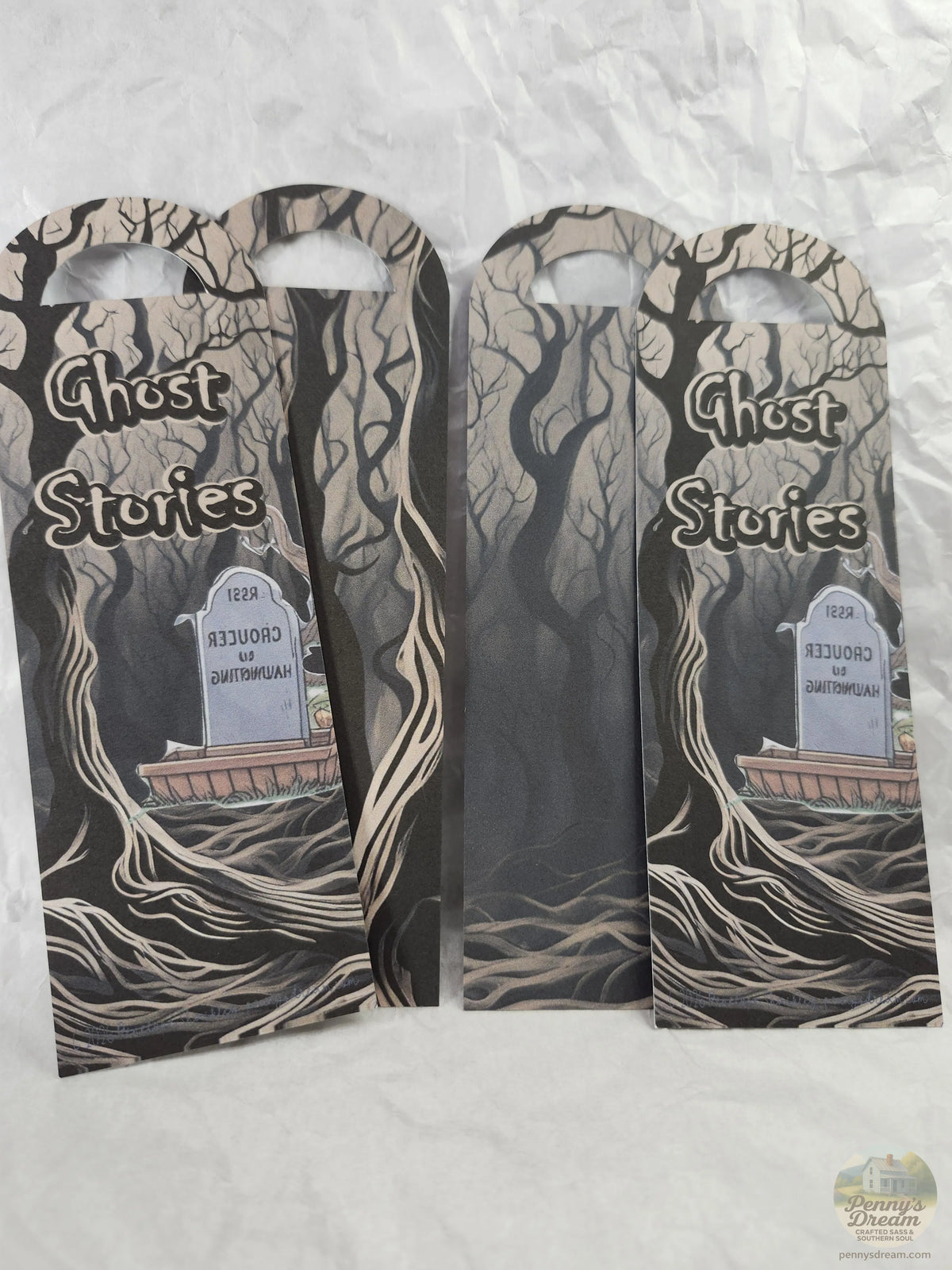 Haunted Ghost Stories Bookmark – Silhouette Studio SVG – Digital Download