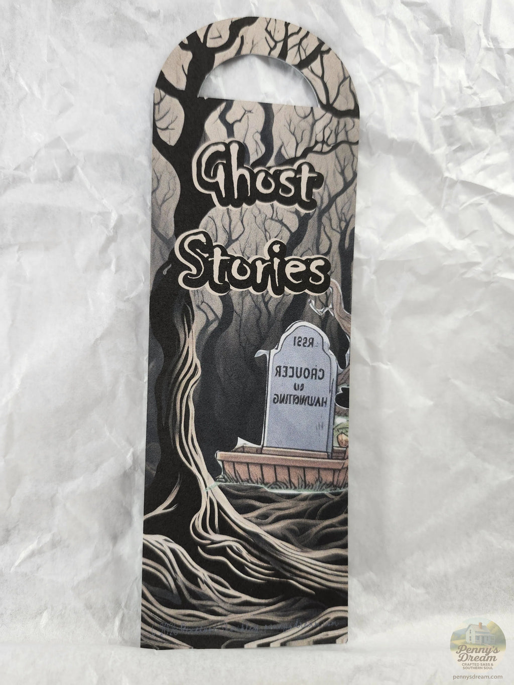 Haunted Ghost Stories Bookmark – Silhouette Studio SVG – Digital Download