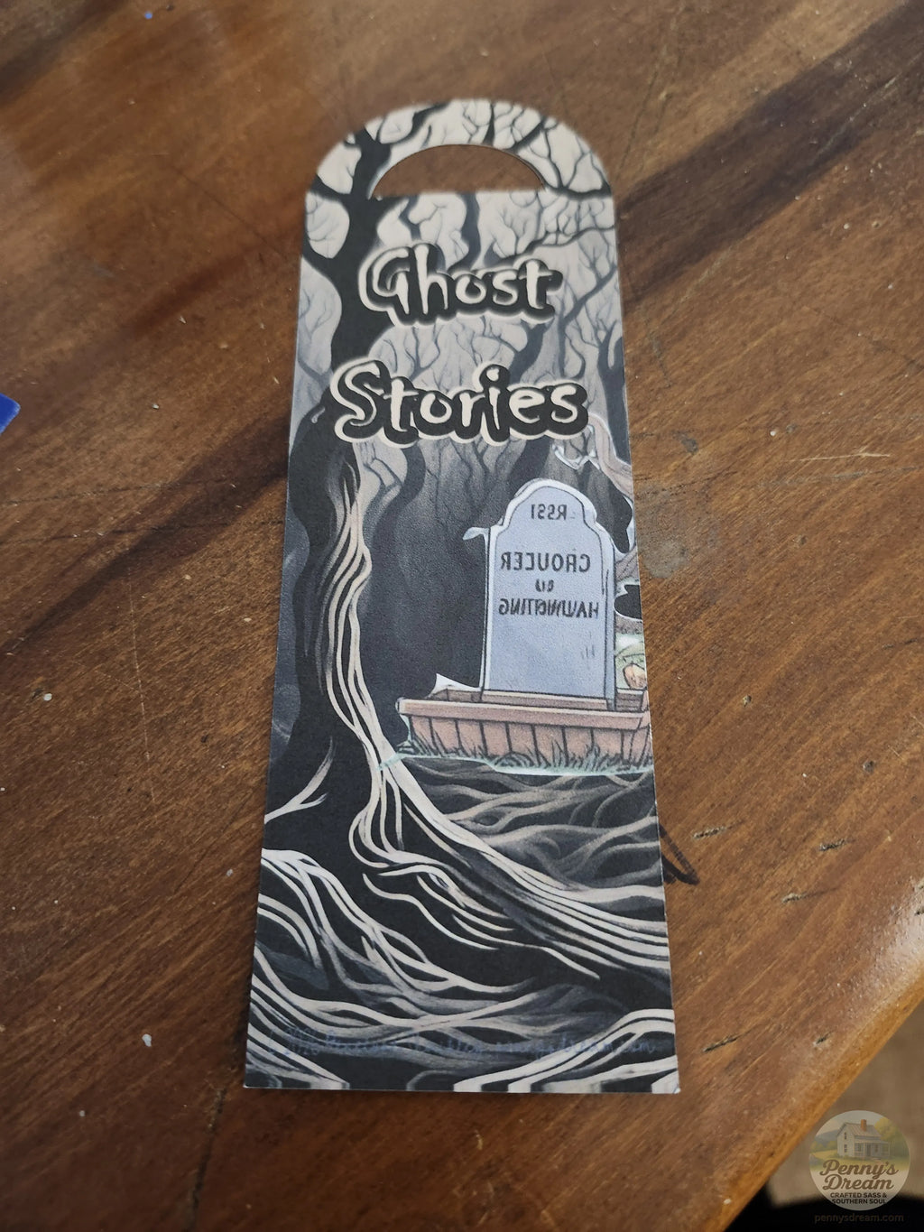 Haunted Ghost Stories Bookmark – Silhouette Studio SVG – Digital Download