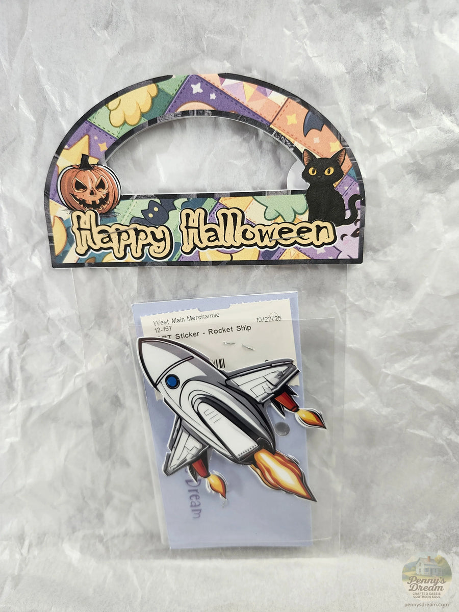 Halloween Treat Bag Handle – Digital Cut File - Printable Set