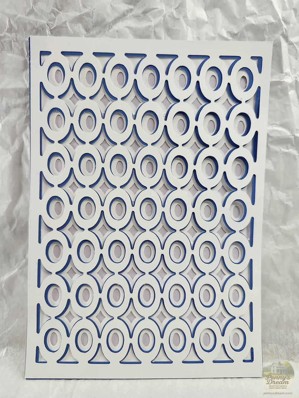 Donut Layered Card Topper – 5×7 – Digital File (SVG for Silhouette Studio)