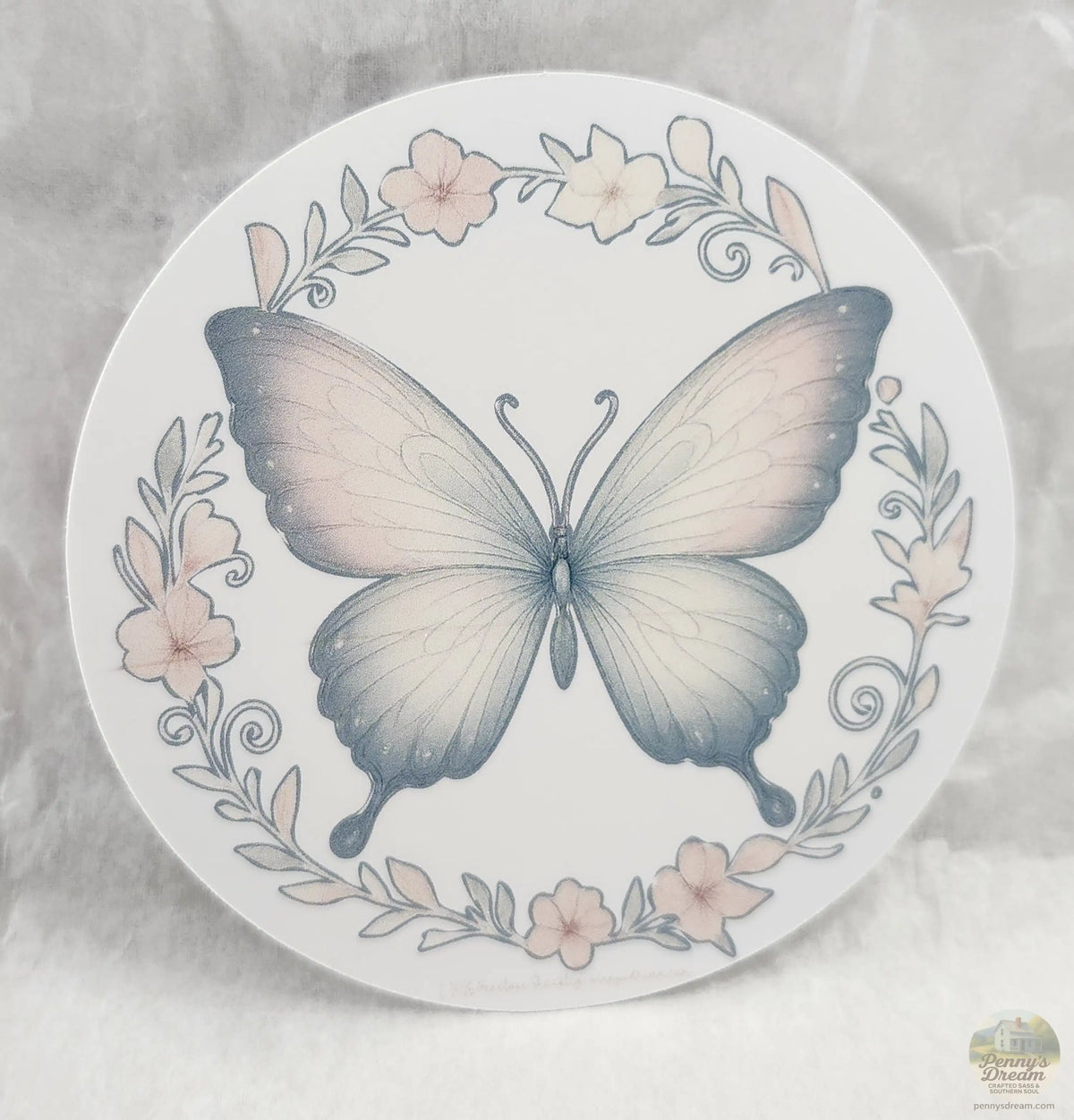 Butterfly Halo Sticker Sheet – Digital Download