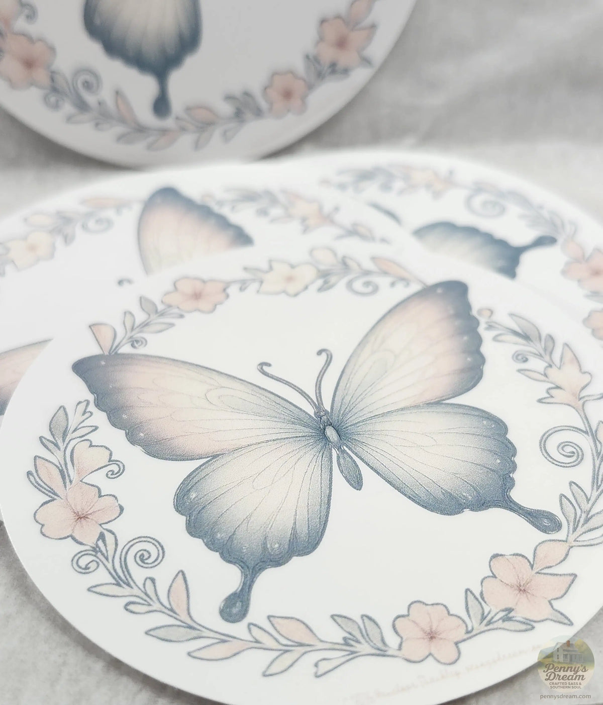 Butterfly Halo Sticker Sheet – Digital Download