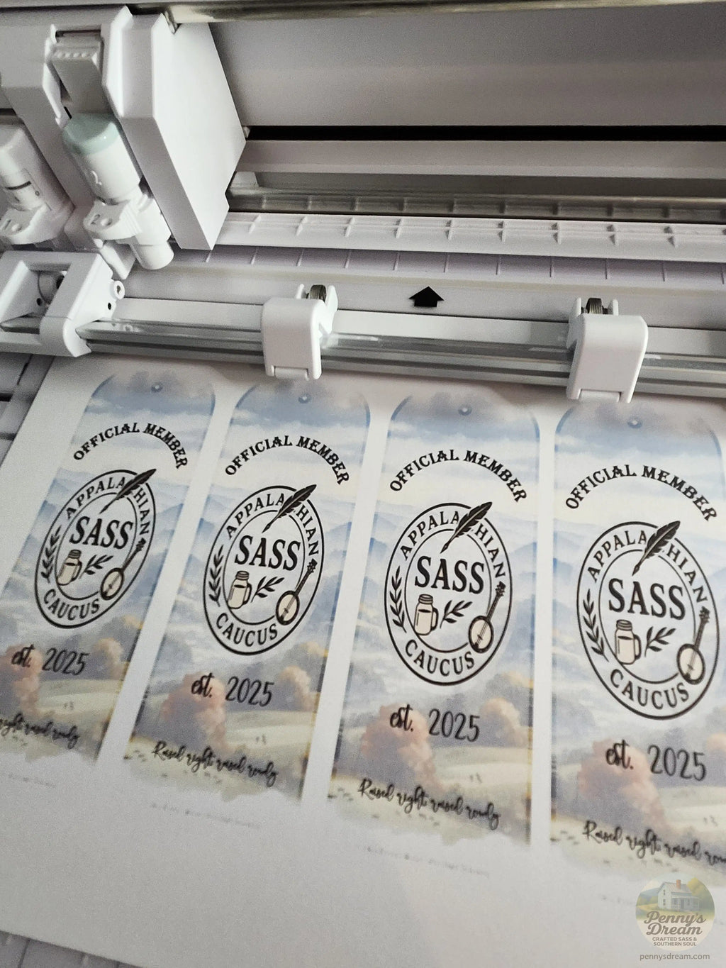 Appalachian SASS Official Member Bookmark Sheet – Double‑Sided Digital Download