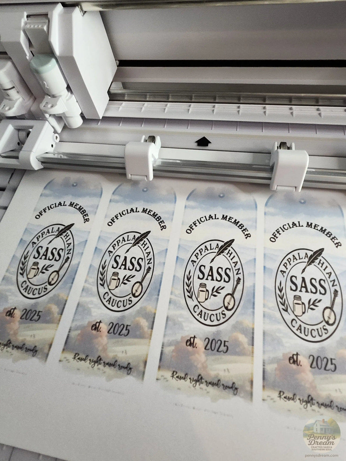 Appalachian SASS Official Member Bookmark Sheet – Double‑Sided Digital Download