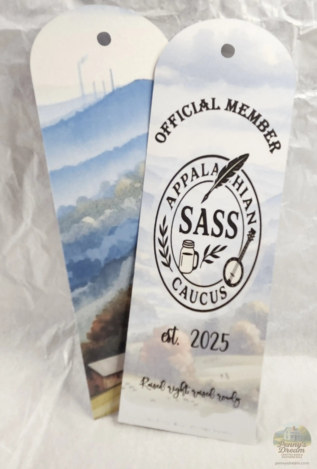 Appalachian SASS Official Member Bookmark Sheet – Double‑Sided Digital Download