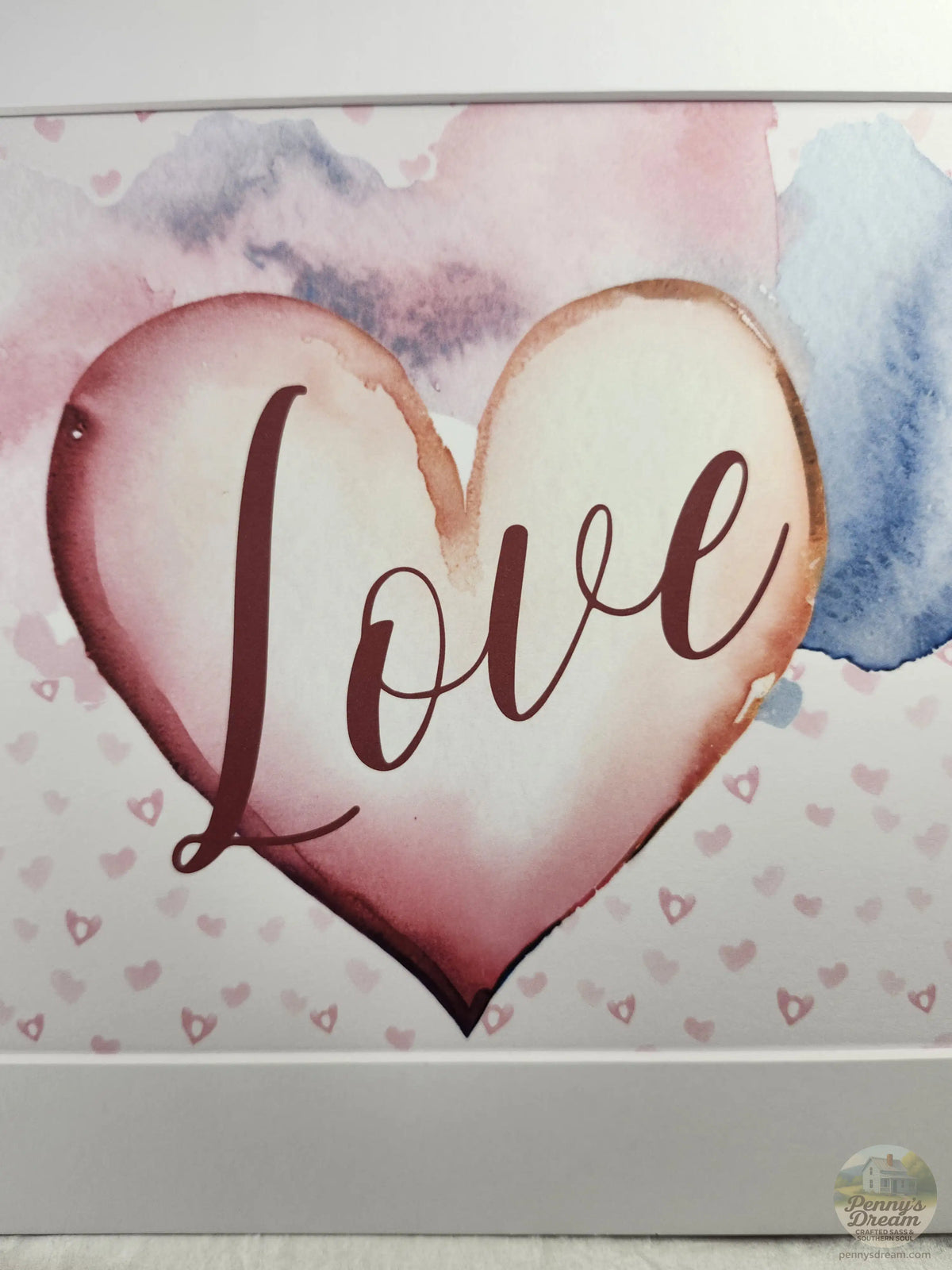 Raining Hearts Love Print – 8 × 10 - Digital Download