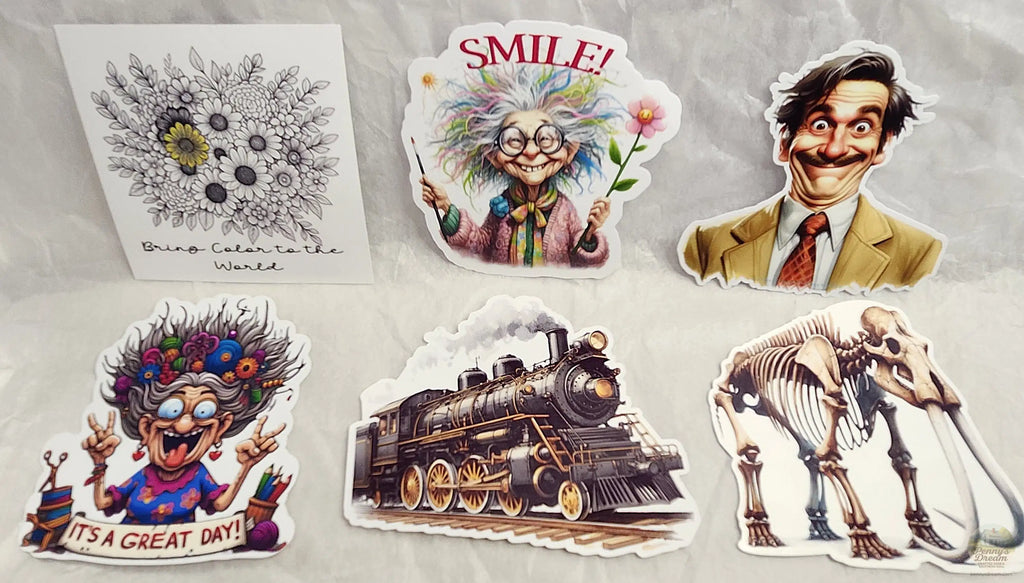 Sample Sale – Sticker Set (Exact Stickers Shown) - Bag #2