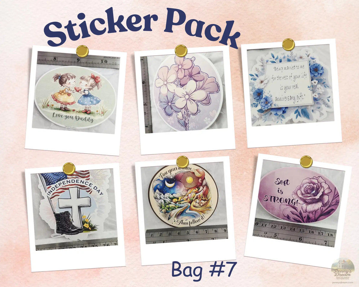 Sticker Set (Exact Stickers Shown) - Bag # 7
