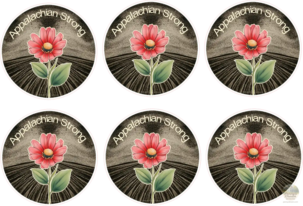 Appalachian Strong Sticker Sheet – Digital Download