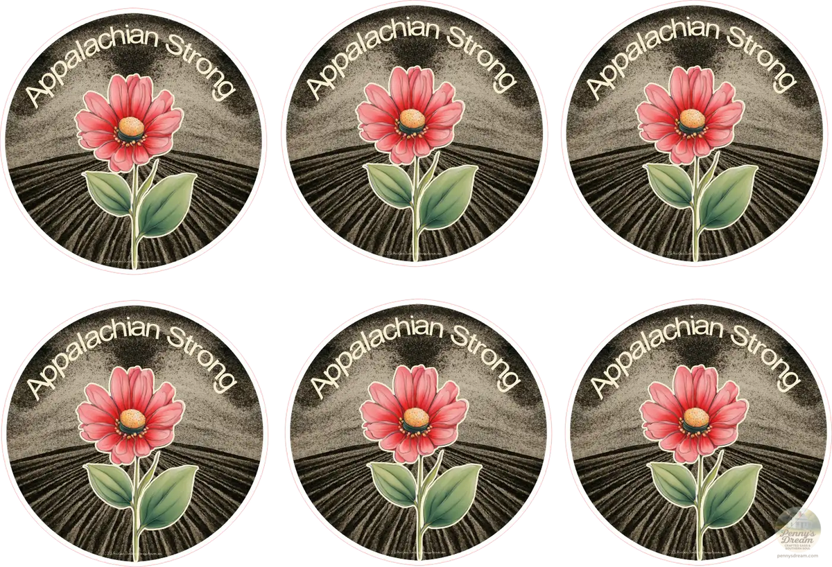 Appalachian Strong Sticker Sheet – Digital Download