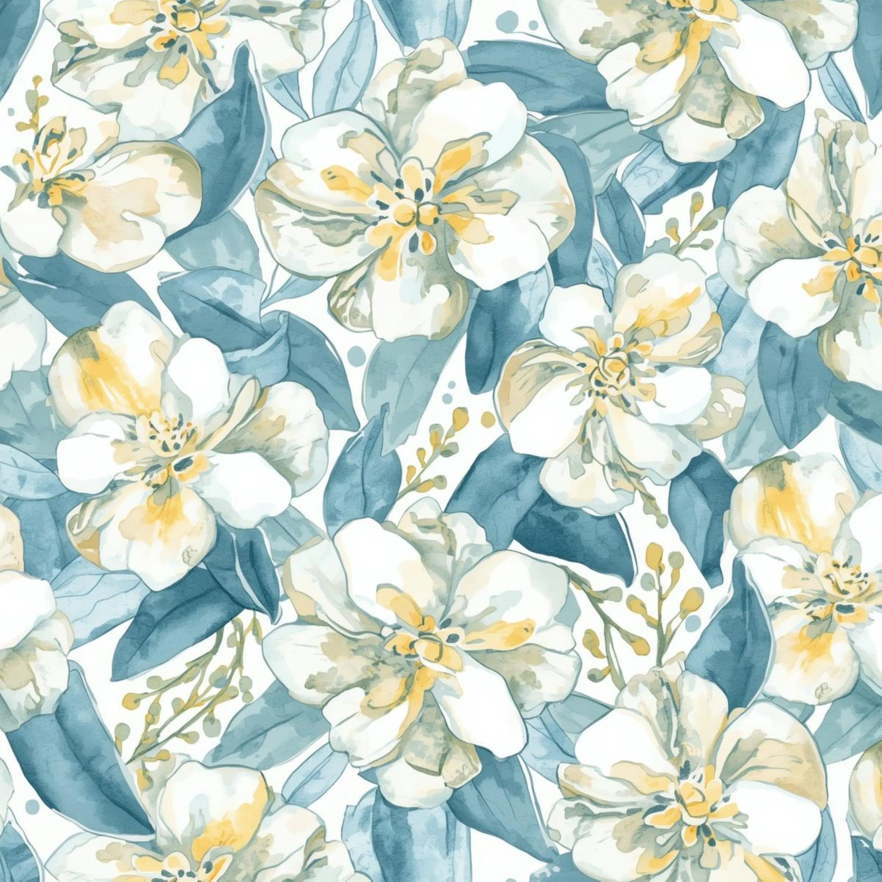 Floral pattern paper