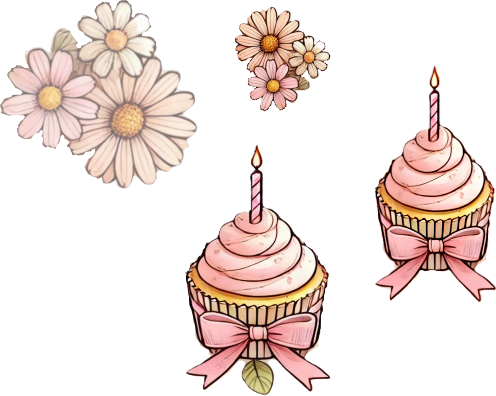Birthday Creative Kit – 5x7 Card Base, Clipart, Frames, Pattern Paper – SVG and PNG Digital Download