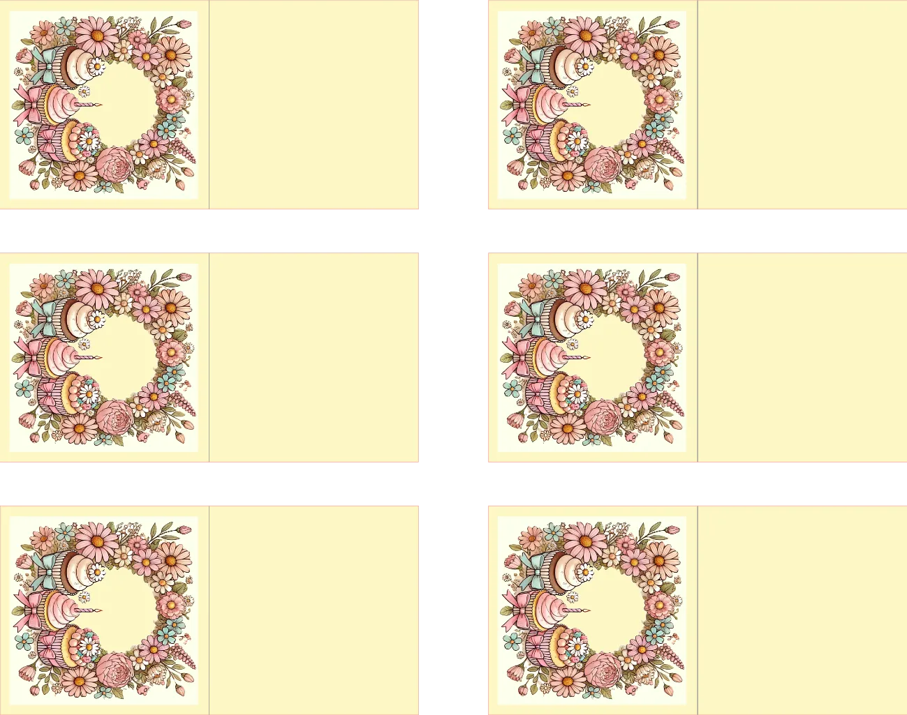 Birthday Gift Tag or Mini Card – Digital File (SVG for Silhouette Studio)