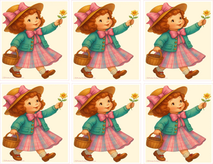 Flowers for Momma Sticker Sheet — Digital Download