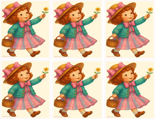 Flowers for Momma Sticker Sheet — Digital Download