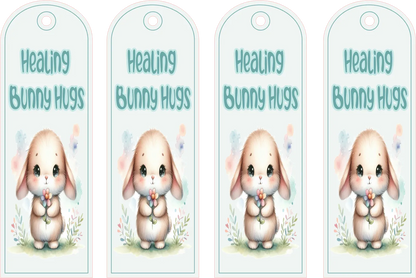 Healing Bunny Hugs Bookmark — Digital Download