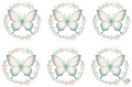Butterfly Halo Sticker Sheet – Digital Download