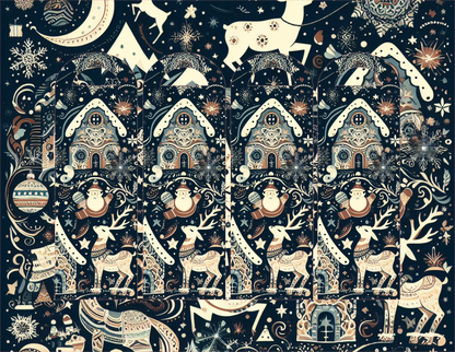Christmas Magic — Bookmark Sheet — Digital Download