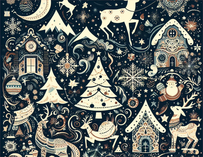 Christmas Magic — Bookmark Sheet — Digital Download