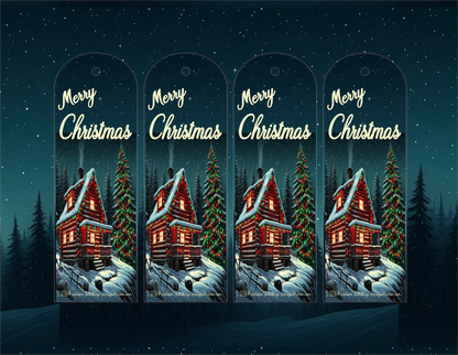 Merry Christmas — Bookmark — Digital Download