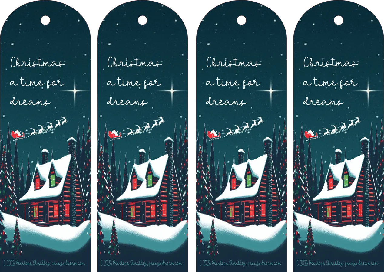 Christmas Dreams Bookmarks