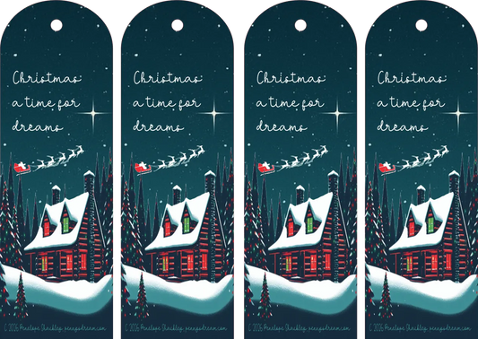 Christmas Dreams Bookmarks
