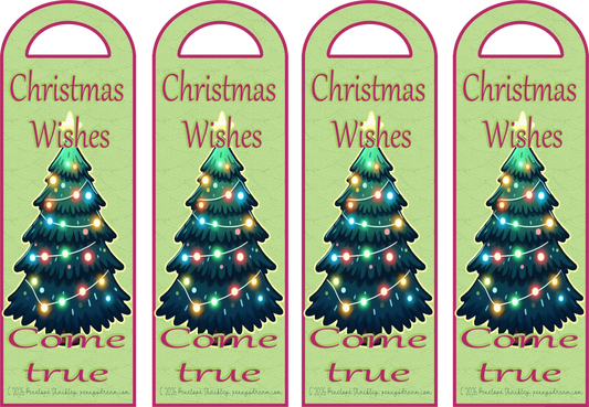 Christmas Themed Bookmark