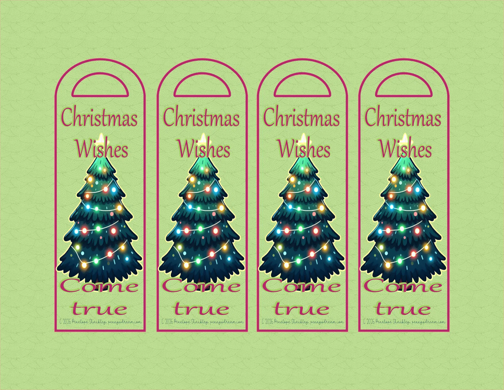 Christmas Themed bookmarks