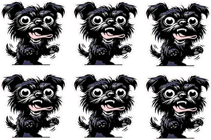 Crazy Roxie — Sticker Sheet — Digital Download