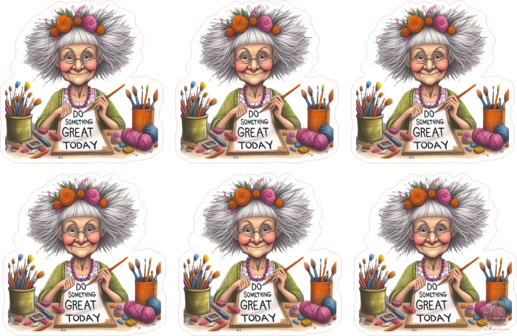 Do Something Great Sticker Sheet – Digital Download