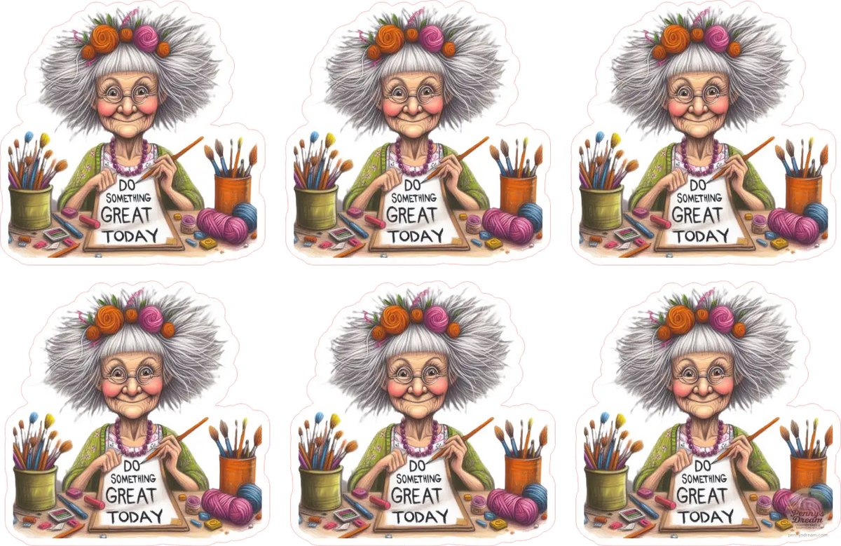 Do Something Great Sticker Sheet – Digital Download