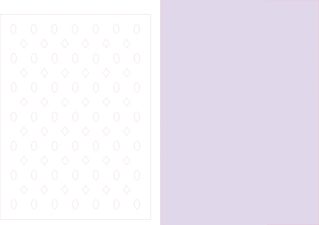 Donut Layers Template – 5×7 – Digital File (SVG for Silhouette Studio)