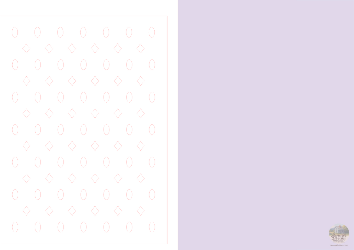 Donut Layered Card Topper – 5×7 – Digital File (SVG for Silhouette Studio)