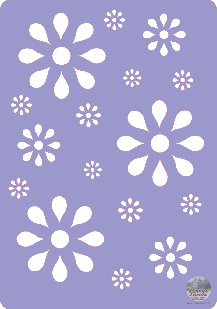5x7 Card Topper Decorative Elements, Digital Download, PNG SVG