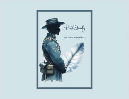 Remember — Hold Steady — 5 × 7 Layered Card — Digital Download