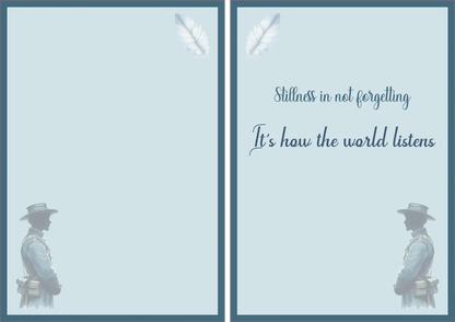 Remember — Hold Steady — 5 × 7 Layered Card — Digital Download