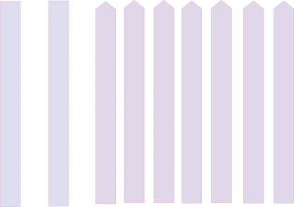 Fence Fold card parts